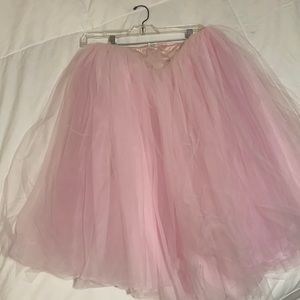 Star Styled brand pink tulle skirt.